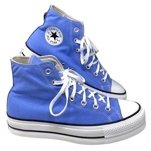 Converse Ctas Lift Platform Shoes Casual Canvas Royal Pulse Women High A00908F